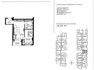 Apartament cu 1 camera, 40 mp, situat in cartierul Sopor!